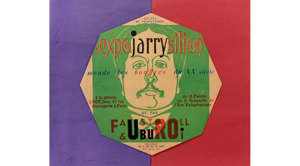 Affiche du collège de pataphysique
