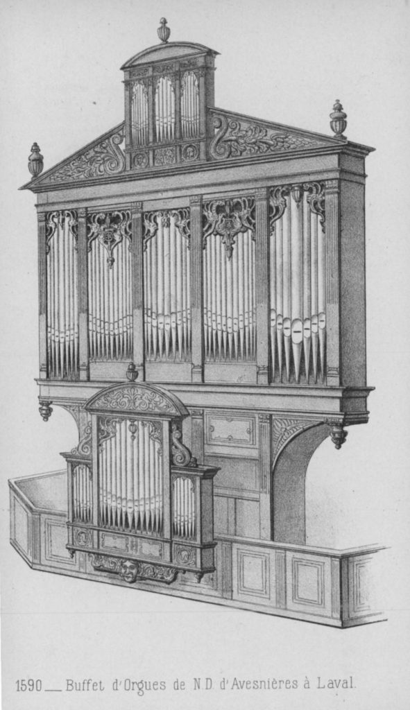 Papotier d’orgue du XVIe siècle