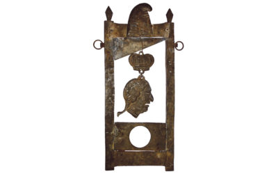 Enseigne Louis XVI guillotiné