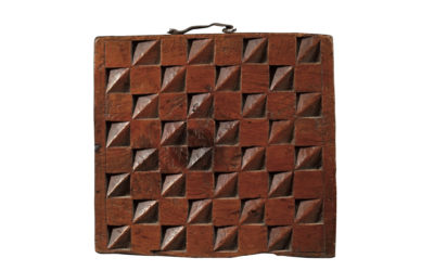 Damier de jeu de dames du Queyras